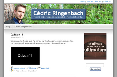 Site de C�dric Ringenbach